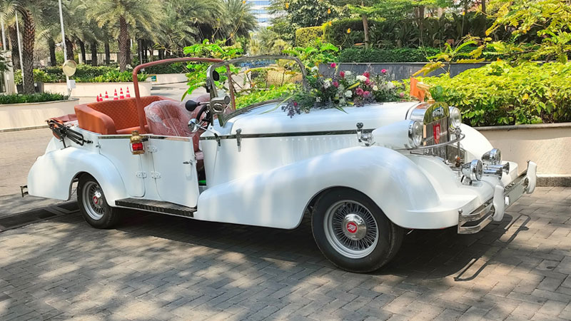 wedding luxury rental car